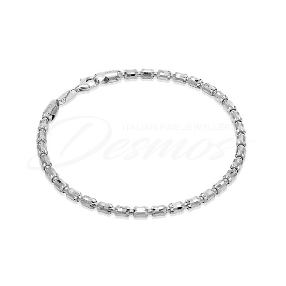 Bracciale Desmos in Argento BARREL CRYSTAL 3 W 19 - BARREL CRYSTAL 3 W 19
